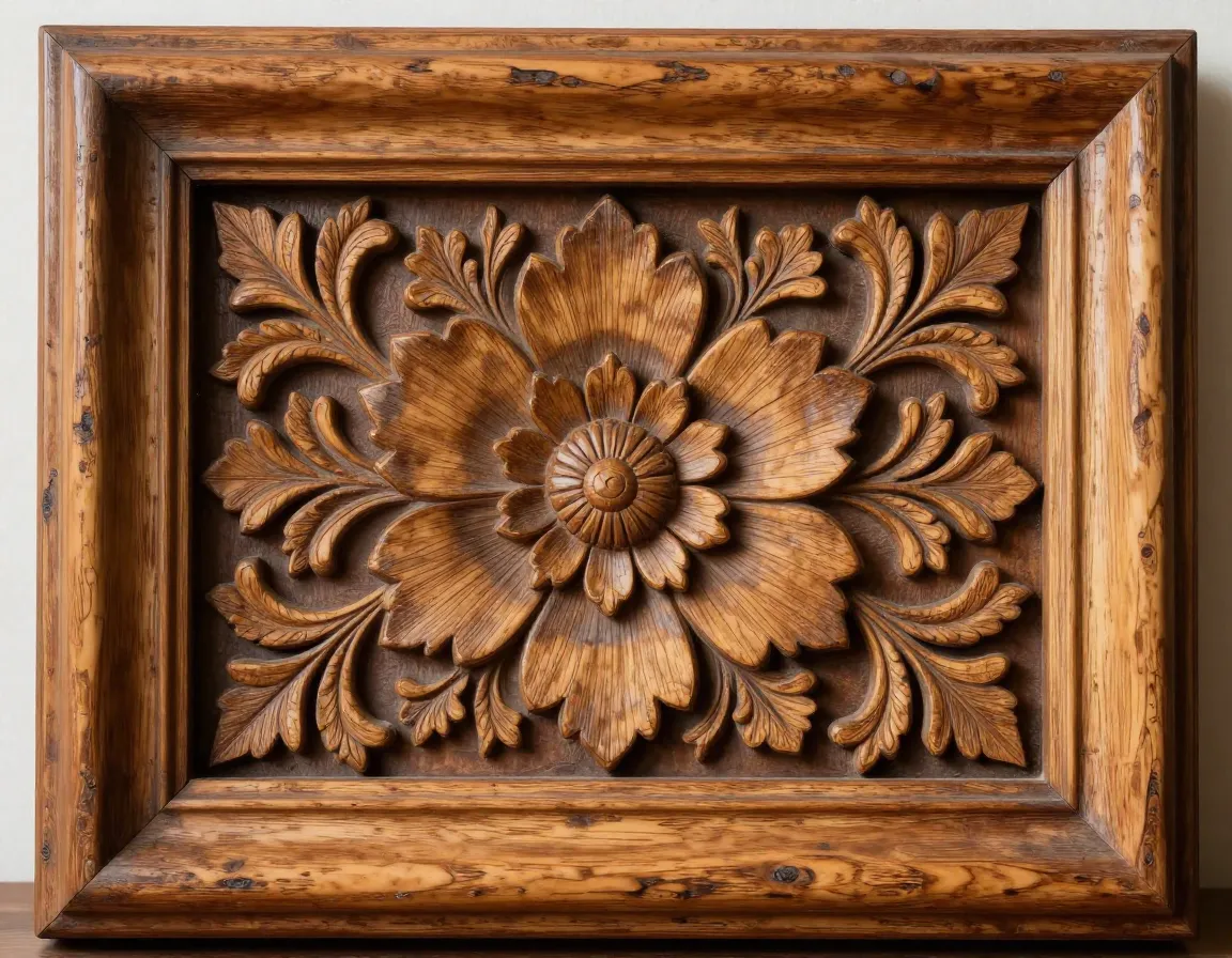 Carved Wooden Frame